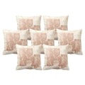 Abstract Art Cushion Cover Set of 7 - 24x24 Inches Home Decor