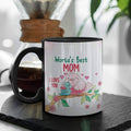 World's Best Mom Personalised Photo Coffee Mug