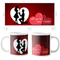 Coffee Mug - Will You Be Mine Forever, Couple Gift
