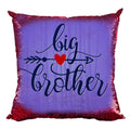 Cushion Cover for Brother - Big Brother Sequins 24x24 Inches