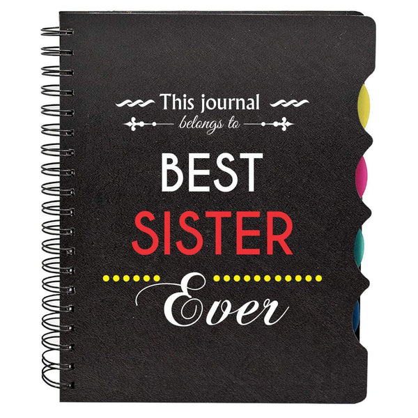 Best Sister Ever Printed Notebook