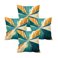 Abstract Cushion Covers Set of 4, 20x20 inch Modern Home Decor