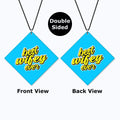 Best Wifey Ever Acrylic Car Hanging - Romantic Gift for Wife