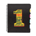 Happy First Birthday Dad Notebook - A5, 300 Ruled Pages