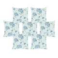 Leaf Tree Floral Flowers Cushion Cover Set of 7, 20x20 inches