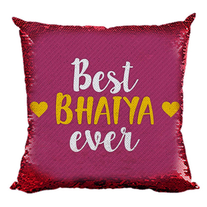Best Bhaiya Ever Cushion Cover