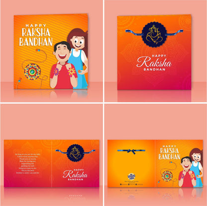 Lord Ganesha Designer Rakhi for Brothers