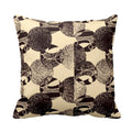 Enticing 3D Printed Cushion Cover (24x24 inches), Multicolour