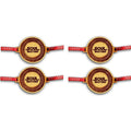 Soul Brother Engraved Rakhi Combo, Pack of 4