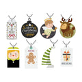Santa Reindeer Snowman Merry Christmas Tree Ornaments