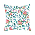 Floral Cushion Cover 16x16 inches - Printed Sofa Throw Pillow Cover