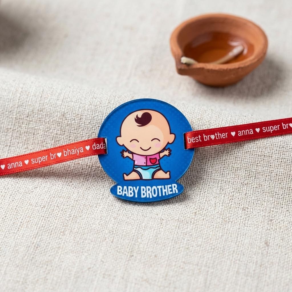 Baby Brother Kids Rakhi for Little Brother