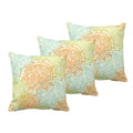 Abstract Art Cushion Cover Set of 3 - 24x24 Inch Decor