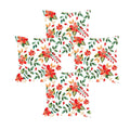 Grand Floral Cushion Covers 24x24 inches Set of 4, Multicolor