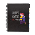 I Love You Dad Personalised Printed Notebook