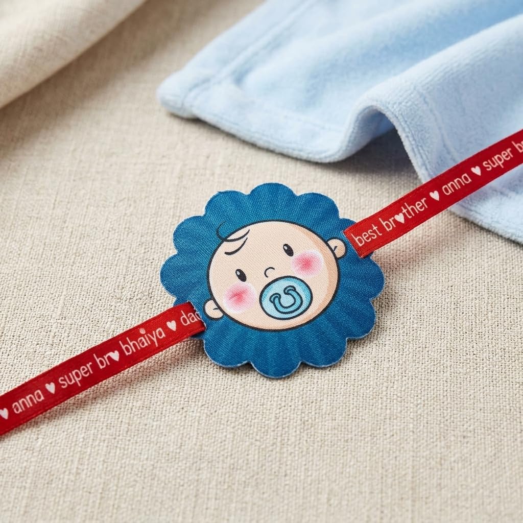 Cute Baby Boy Kids Rakhi for Little Brothers