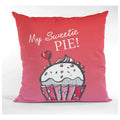 Cushion Cover My Sweetie Pie Ice Cream - Personalised Couple Gift