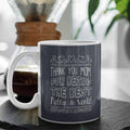 Thank You Best Mom in the World Coffee Mug with Coaster