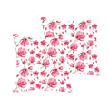 Pleasing Floral Cushion Cover Set of 2, 16x16 inches