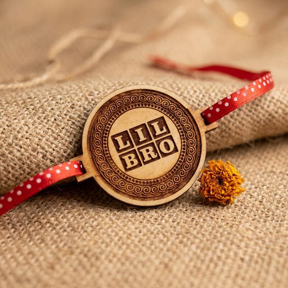 Engraved Rakhi Combo for Brothers - Best Bro, Lil Bro & Princess Set of 3