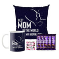 Best Mom in the World Mug & Cushion Combo with Dairy Milk