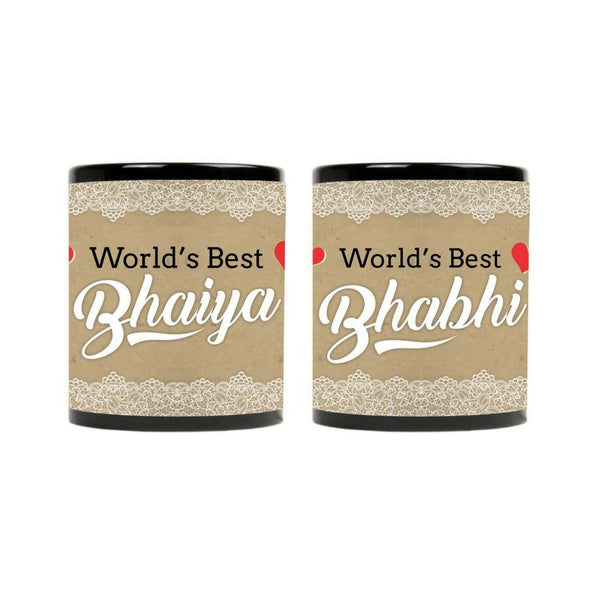Worlds Best Bhaiya Bhabhi Coffee Mugs