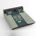 World's Best Dad Bedsheet for Father with Pillow Covers