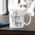Wifey For Lifey Valentine Coffee Mug for Wife