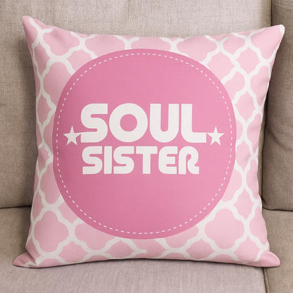 Soul Sister Gift Set of 3 - Mug, Cushion Cover & Coaster