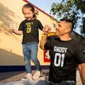 No.1 Daddy's Girl & Daddy Matching T-Shirts