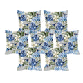 Bird Floral Cushion Cover Set of 7, 24x24 inches