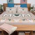 To The Best Mom Bedsheet - Personalised Double Bed