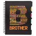 Super Best Brother A5 Notebook - Rakhi Birthday Gift, 300 Pages