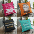 Decorative Velvet Throw Pillow Cushion Covers - Set of 4, 24x24
