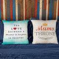 Personalised Cushion Cover for Mom - From Daughter Love Forever 16x16