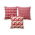 Affectionate Hearts Printed Cushion Covers - Valentine Set of 3