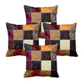 Abstract Cushion Cover Set of 4 - 12x12 inches Decor