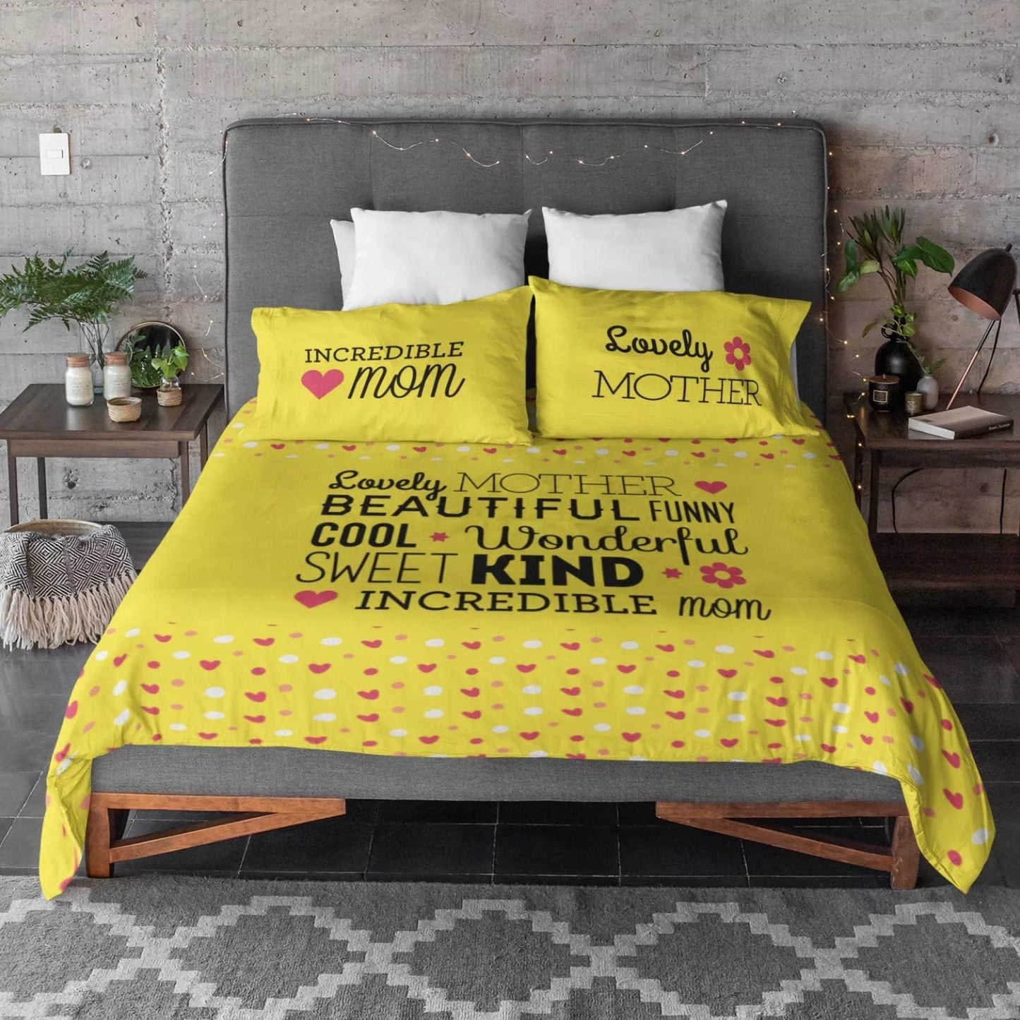 Beautiful Incredible Mom Bedsheet