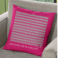 Mom You Are One in a Million Cushion Cover - Personalised Gift