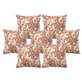 Abstract Cushion Cover Set of 7 - 24x24 inches, Sofa Decor