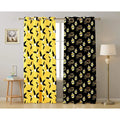 Berry & Bulb Pattern Christmas Curtains for Festive Rooms