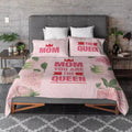 Queen Mom Floral Bedsheet - Personalised Gift
