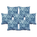 Abstract Cushion Cover Set of 7, 16x16 inches