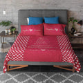 Personalised 50 Years Together Couple Bedsheet and Pillow Set