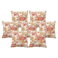 Abstract Cushion Cover Set of 7 - 20x20 inches, Modern Decor