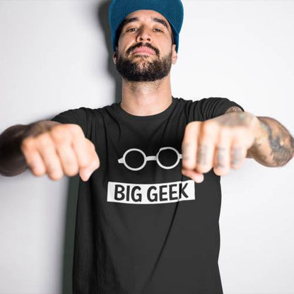 Big Geek Little Geek T-Shirt For Dad And Son