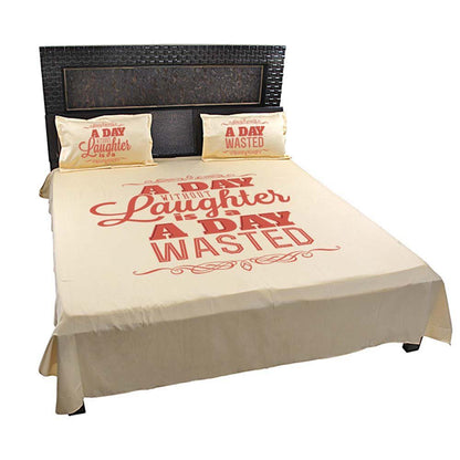 A-Day-Without-Laughter-Is-A-Day-Wasted-Quote-Bedsheet-Mango