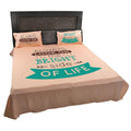 Always Look On The Bright Side Inspirational Bedsheet