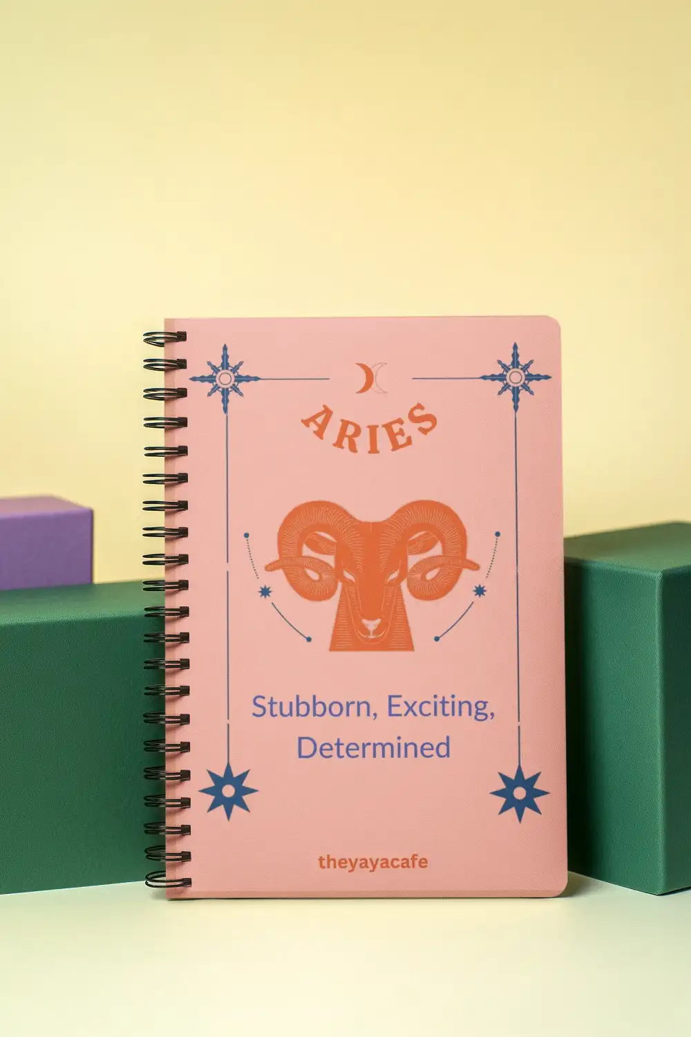 Aries Sign Notebook