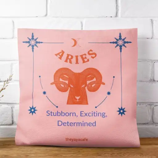Aries sign Cushion Cover